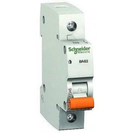 Автоматический выключатель Schneider Electric (Домовой) ВА63 1п 63А 4,5кА (хар.С)